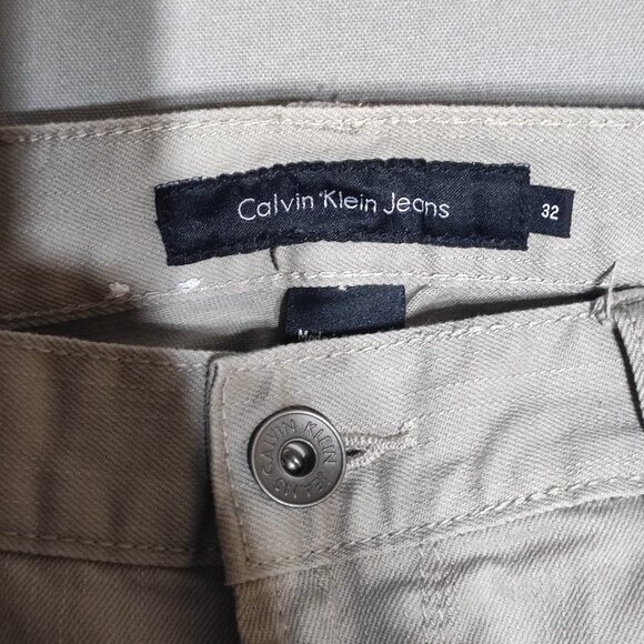 Calvin Klein jeans men's size 32 grey colour slim straight leg denim - Picture 6 of 15